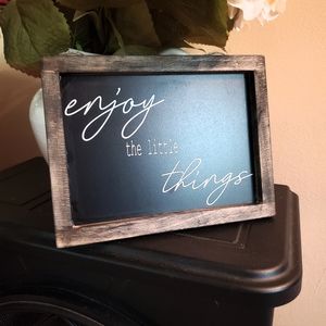 6" x 9" Framed Signs